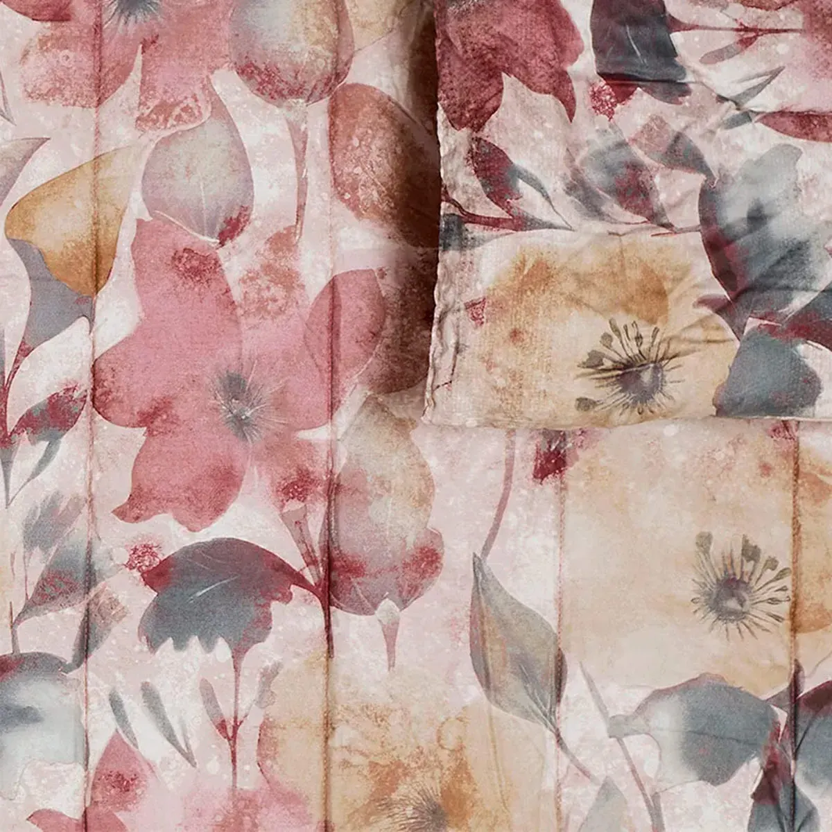 PLUMÓN RIPLEY HOME PERCALE 1.5 PLAZAS FLORES ACUARELA - 2