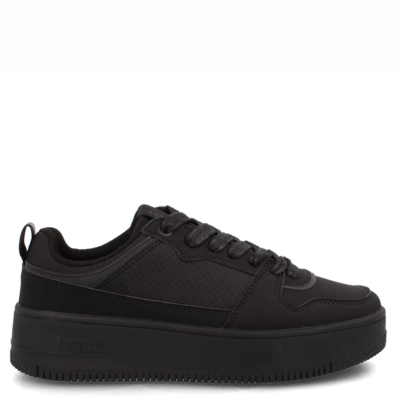 ZAPATILLAS MUJER TEENER ESCOLAR NEGRO EMMA - 1