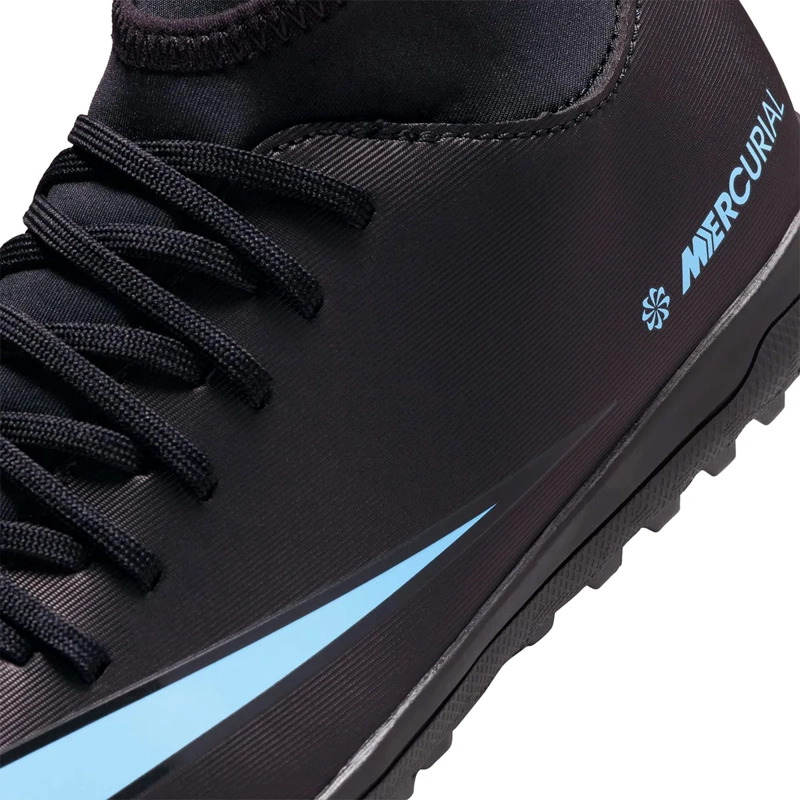 ZAPATILLAS NIÑO NIKE FÚTBOL NEGRO MERCURIAL SUPERFLY 10 CLUB TF - 7