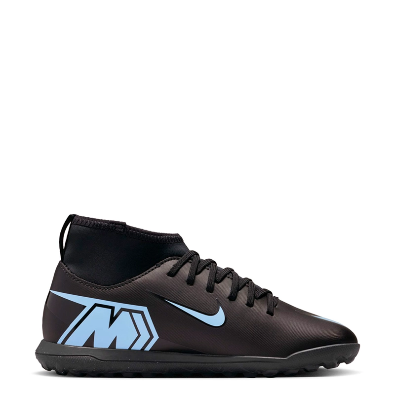 ZAPATILLAS NIÑO NIKE FÚTBOL NEGRO MERCURIAL SUPERFLY 10 CLUB TF