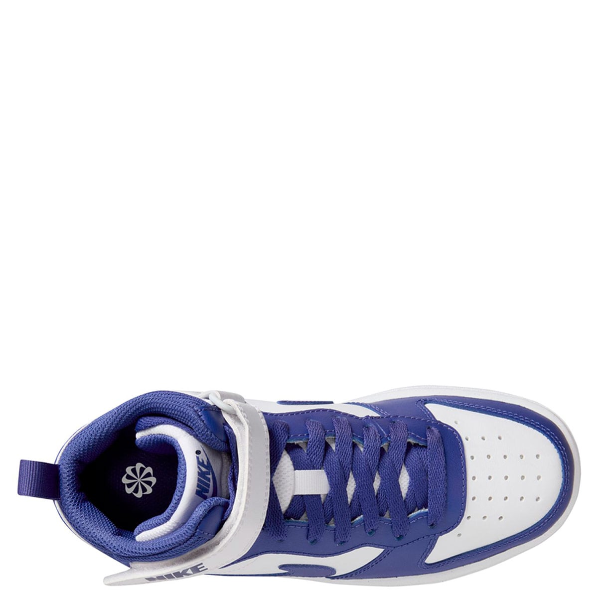ZAPATILLAS NIÑO NIKE URBANA AZUL COURT BOROUGH MID 2 BG - 4
