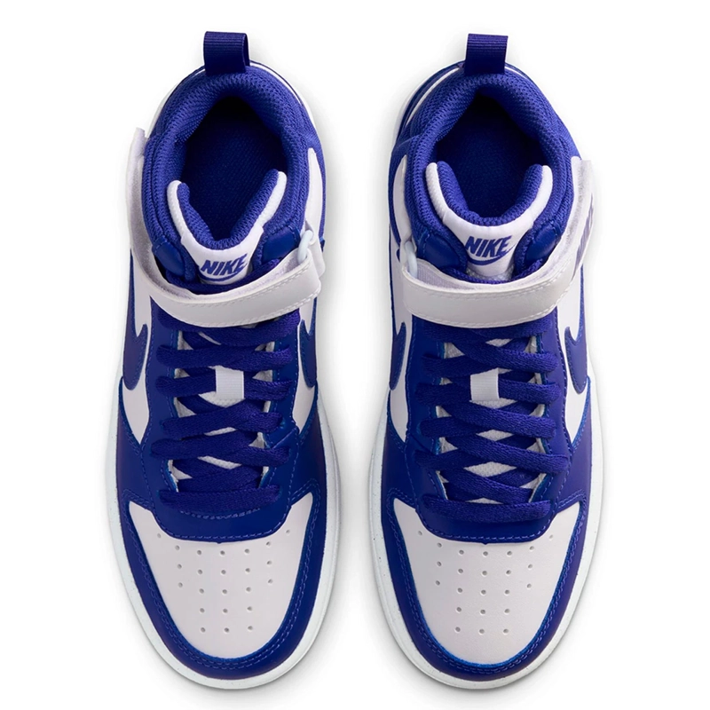 ZAPATILLAS NIÑO NIKE URBANA AZUL COURT BOROUGH MID 2 BG - 6