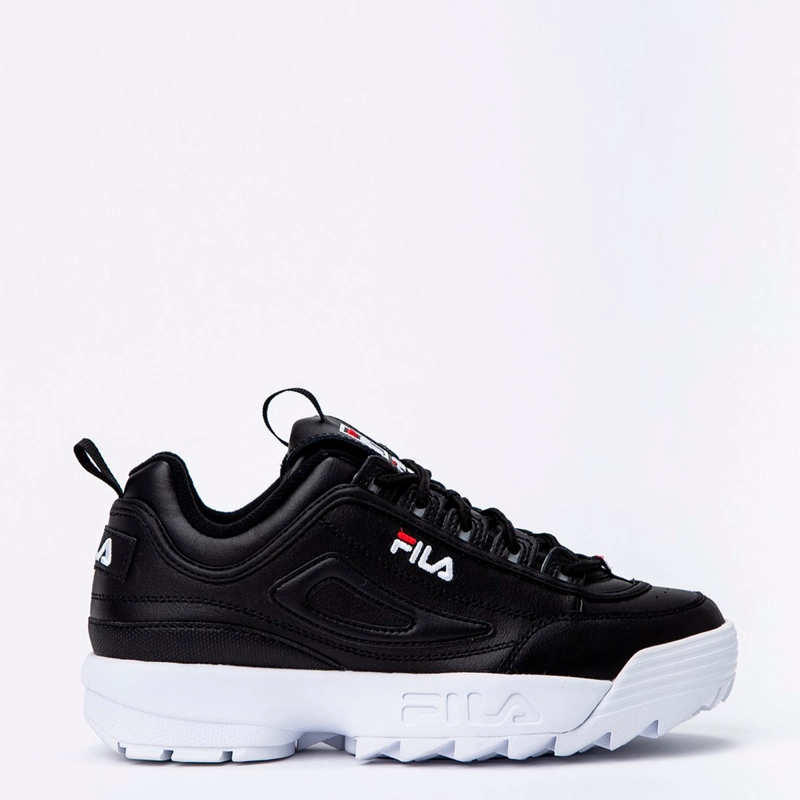 ZAPATILLAS MUJER FILA URBANAS NEGRO DISRUPTOR II