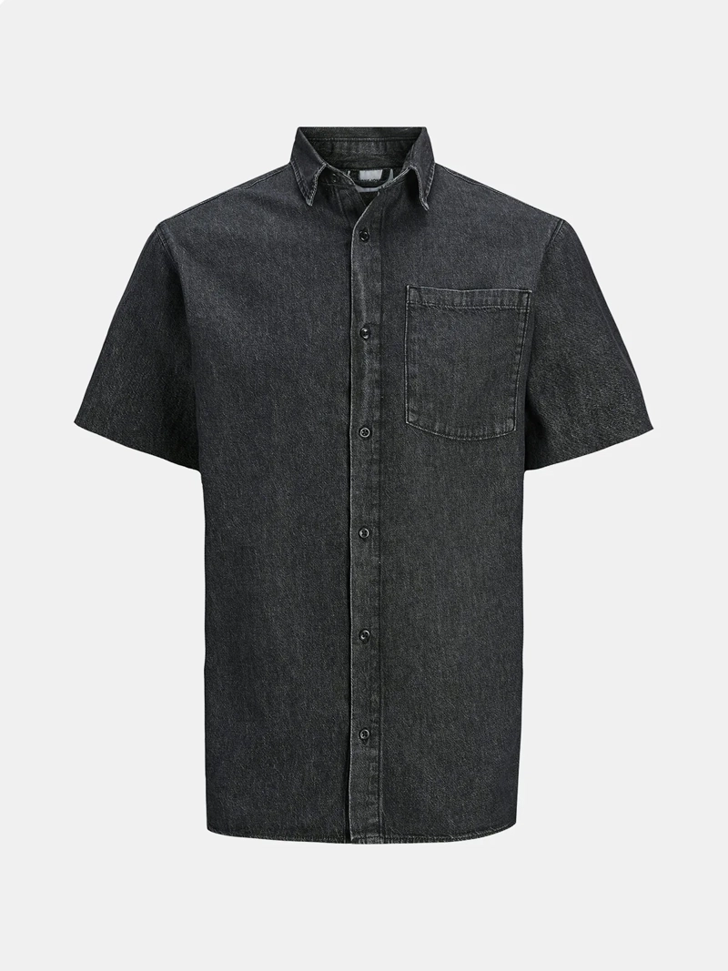 CAMISA HOMBRE JACK & JONES ALGODÓN MANGA CORTA - 1