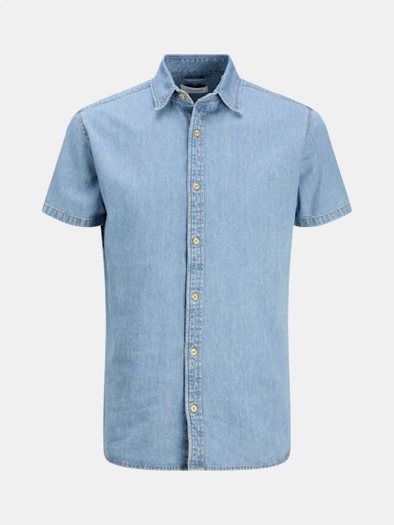 CAMISA HOMBRE JACK & JONES ALGODÓN MANGA CORTA - 6
