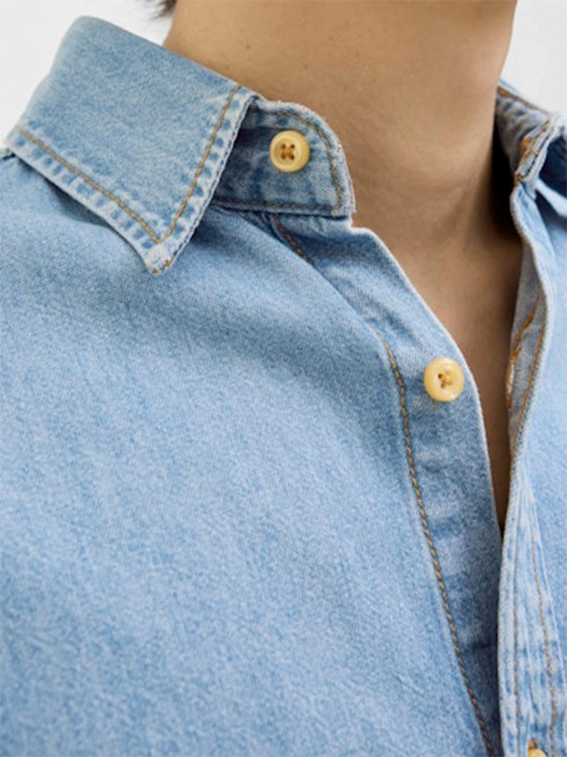 CAMISA HOMBRE JACK & JONES ALGODÓN MANGA CORTA - 3
