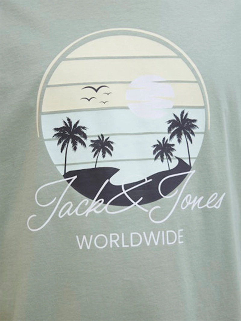 POLERA HOMBRE JACK & JONES ALGODÓN MANGA CORTA - 3
