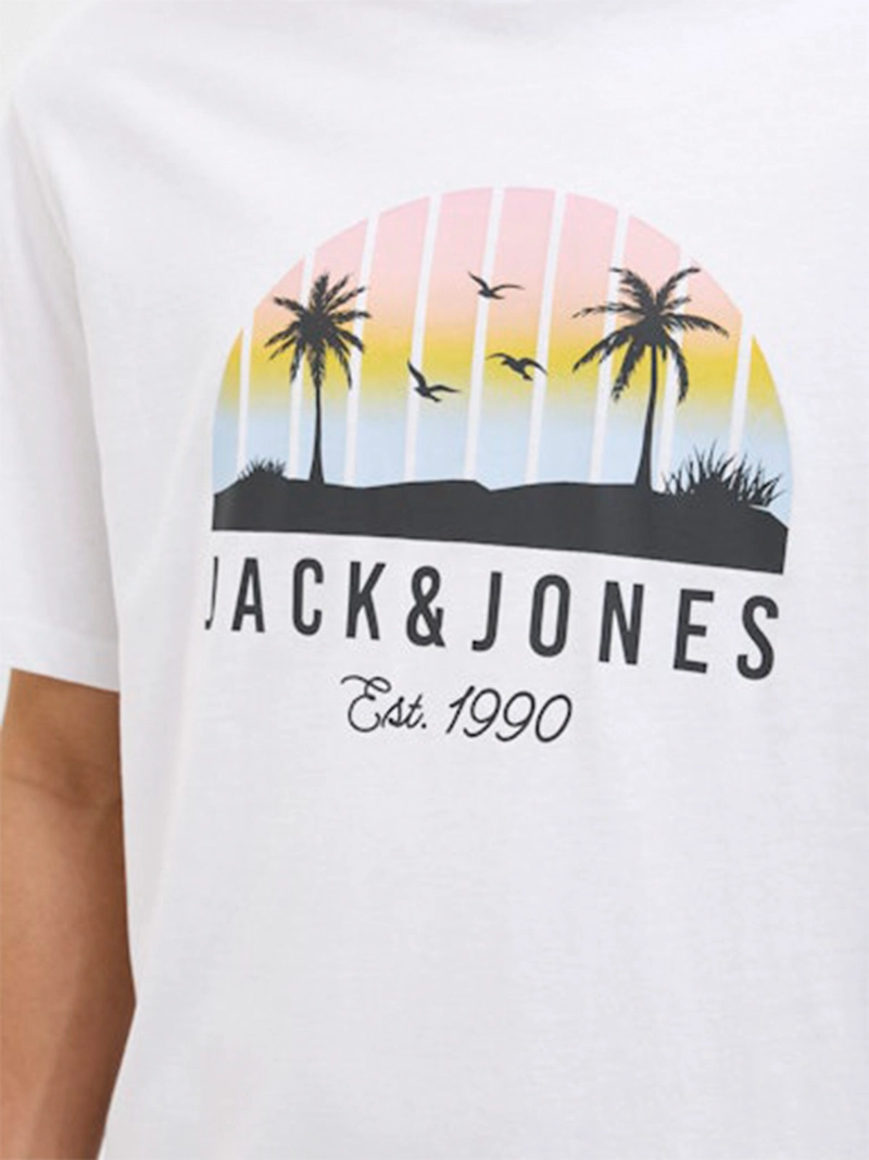 POLERA HOMBRE JACK & JONES ALGODÓN MANGA CORTA - 3