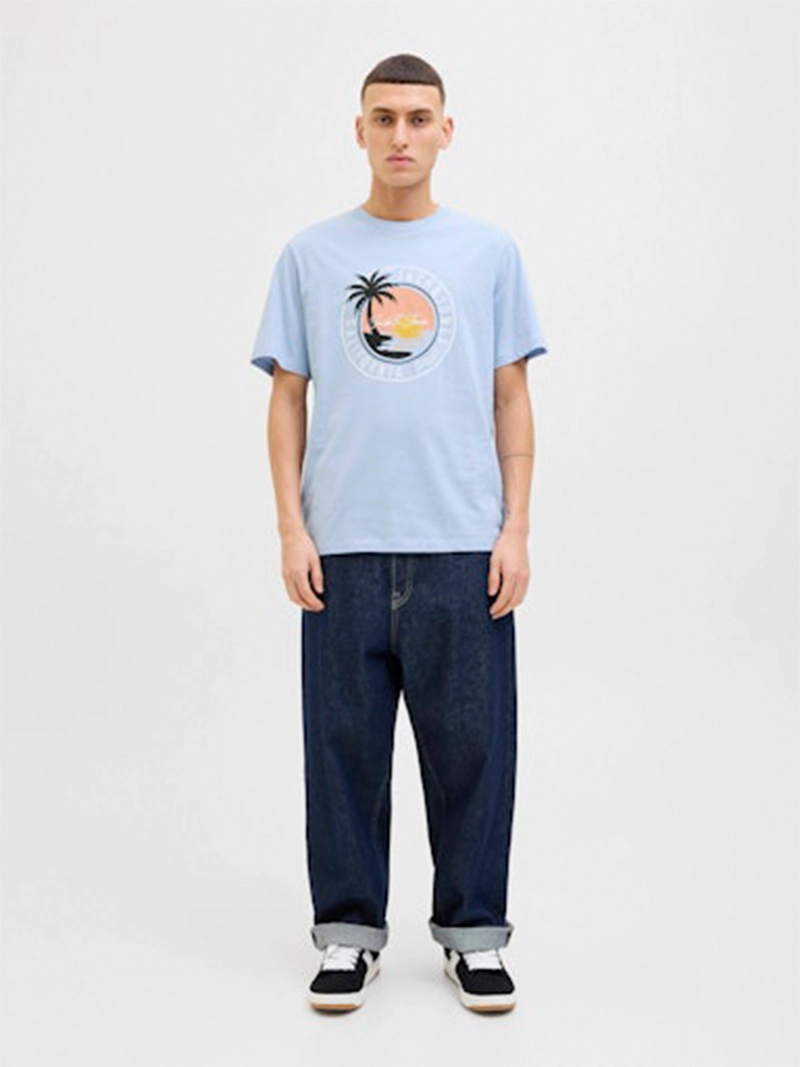POLERA HOMBRE JACK & JONES ALGODÓN MANGA CORTA - 5
