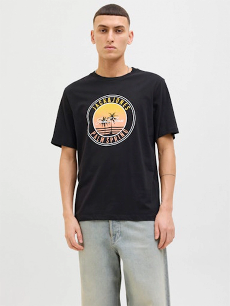 POLERA HOMBRE JACK & JONES ALGODÓN MANGA CORTA