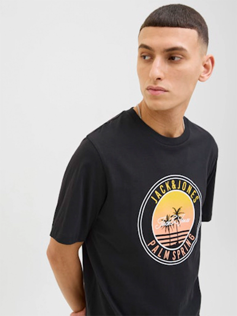 POLERA HOMBRE JACK & JONES ALGODÓN MANGA CORTA - 2