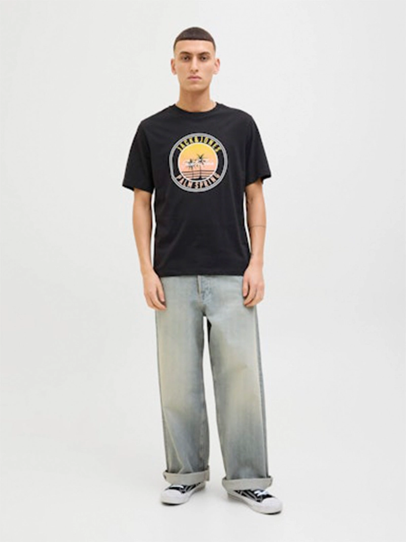 POLERA HOMBRE JACK & JONES ALGODÓN MANGA CORTA - 5
