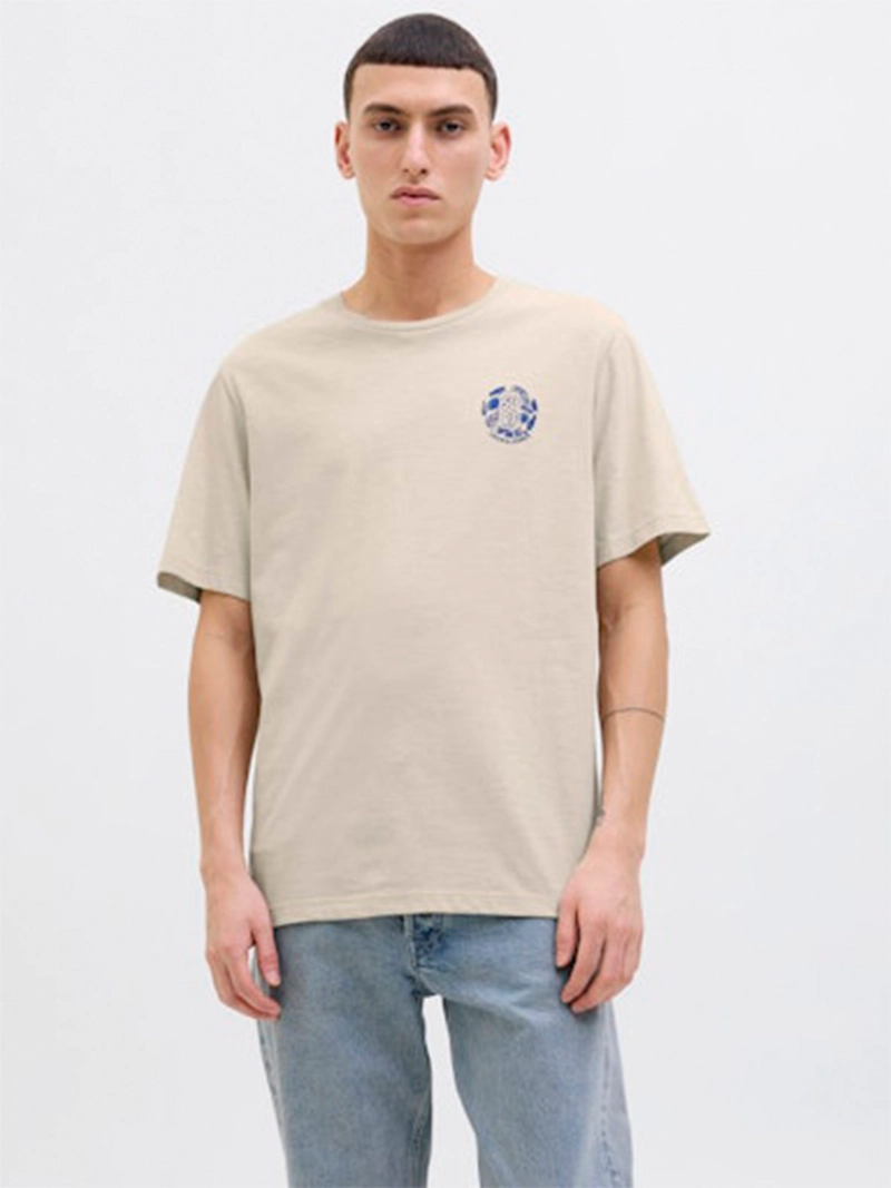 POLERA HOMBRE JACK & JONES ALGODÓN MANGA CORTA