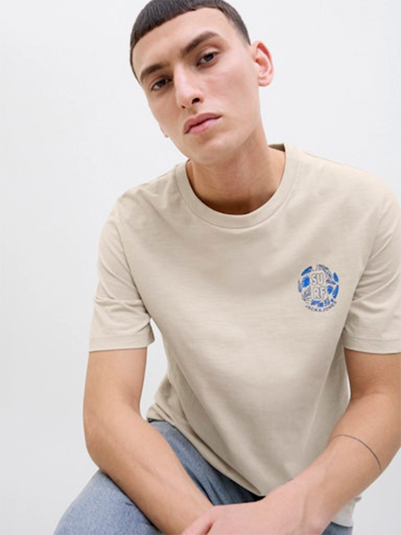POLERA HOMBRE JACK & JONES ALGODÓN MANGA CORTA - 2