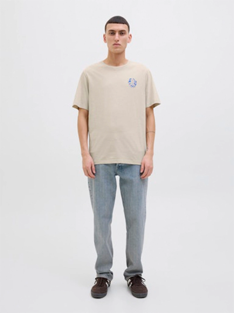 POLERA HOMBRE JACK & JONES ALGODÓN MANGA CORTA - 5