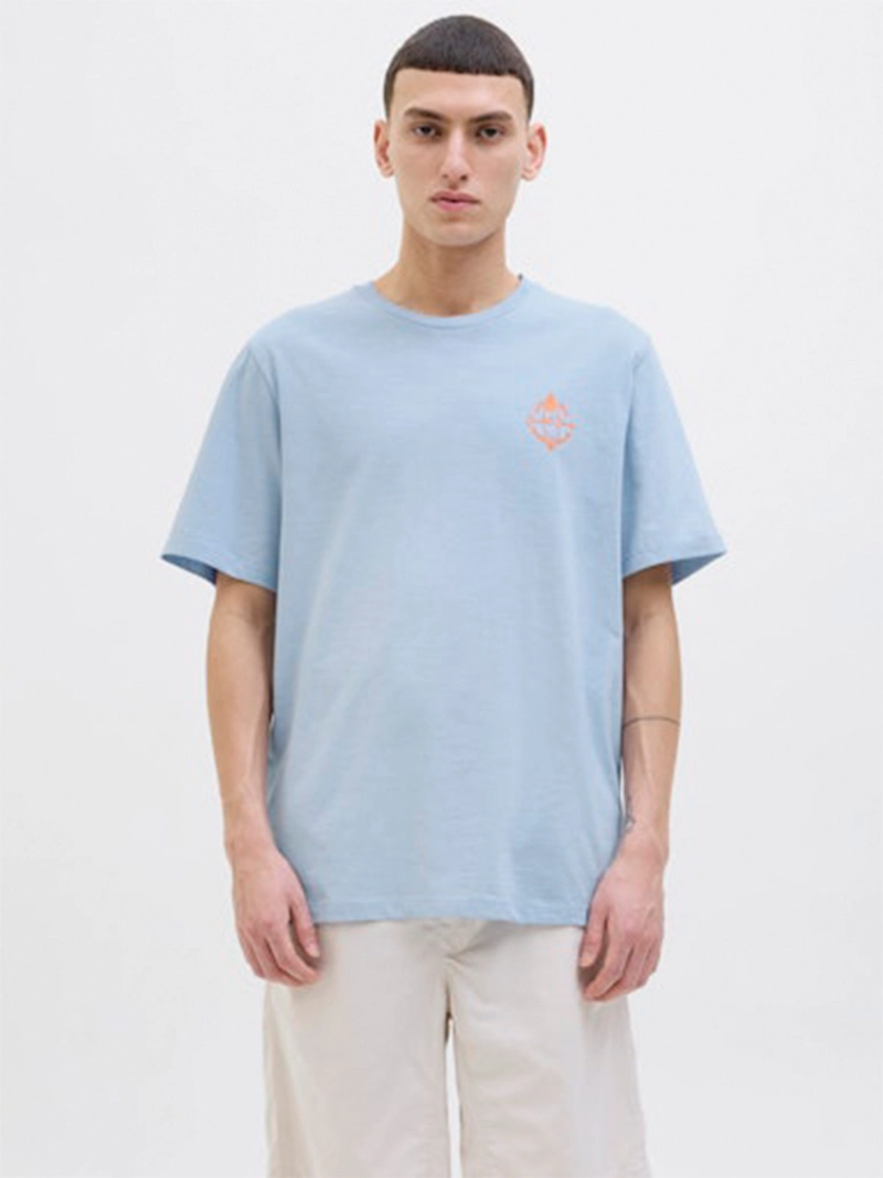 POLERA HOMBRE JACK & JONES ALGODÓN MANGA CORTA - 1