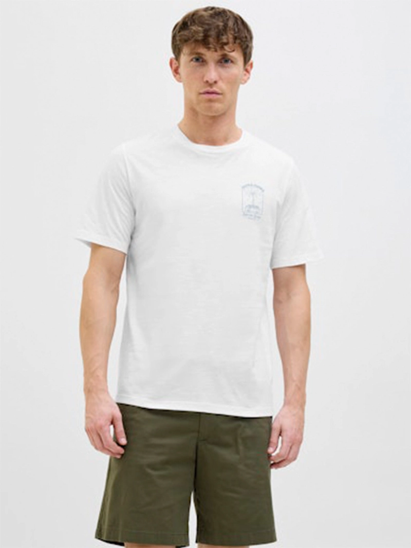 POLERA HOMBRE JACK & JONES ALGODÓN MANGA CORTA