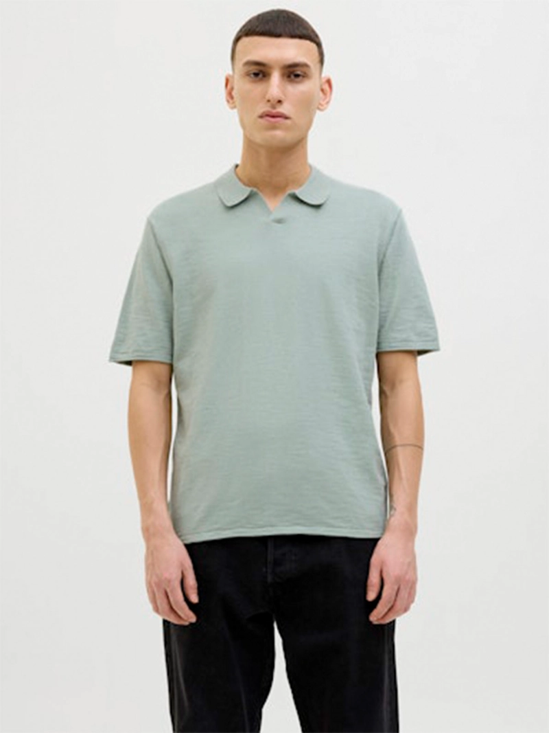 POLERA HOMBRE JACK & JONES ALGODÓN MANGA CORTA - 1