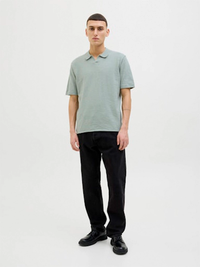 POLERA HOMBRE JACK & JONES ALGODÓN MANGA CORTA - 5