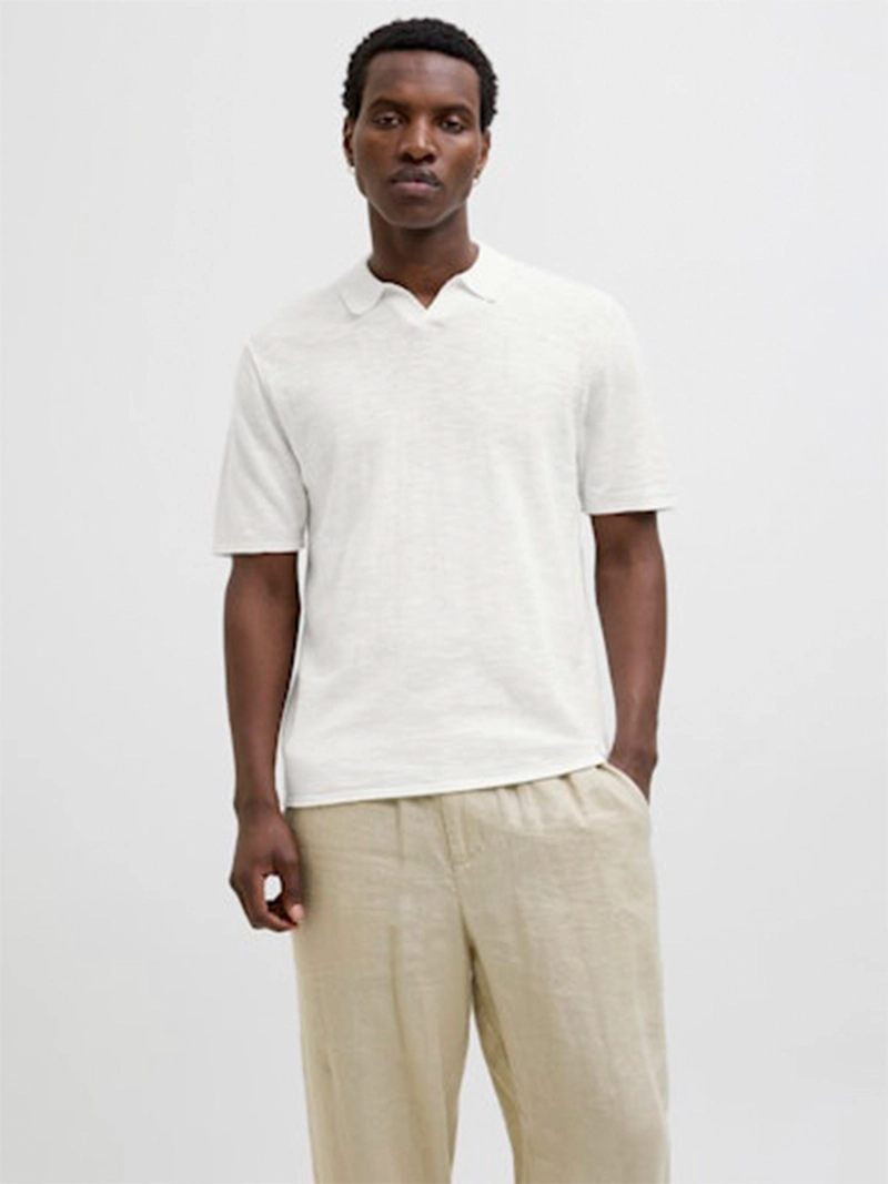 POLERA HOMBRE JACK & JONES ALGODÓN MANGA CORTA - 1