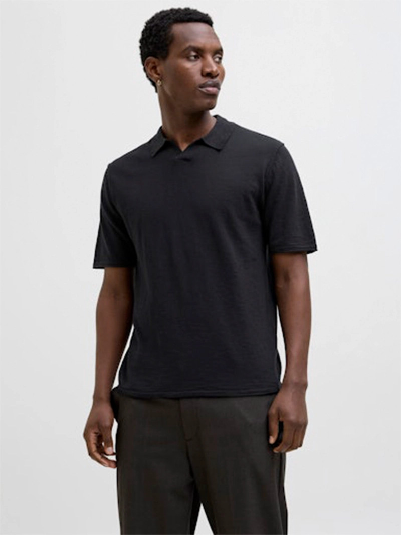 POLERA HOMBRE JACK & JONES ALGODÓN MANGA CORTA - 1