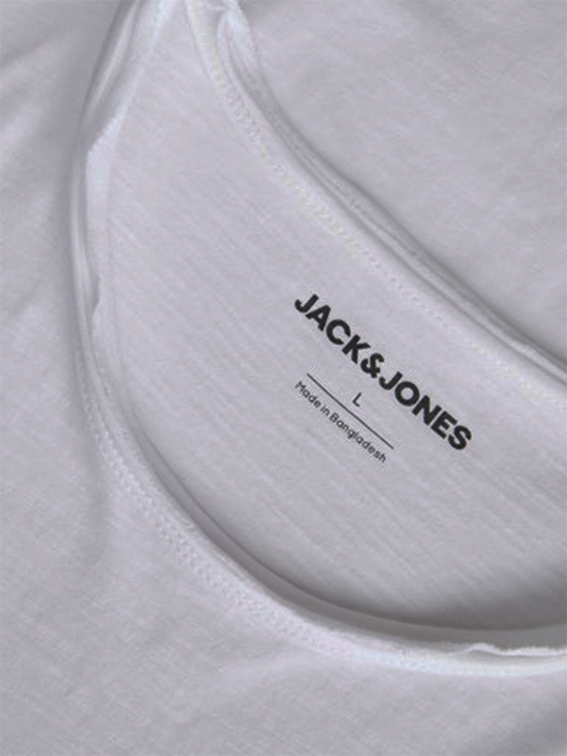 POLERA HOMBRE JACK & JONES ALGODÓN MANGA CORTA - 3