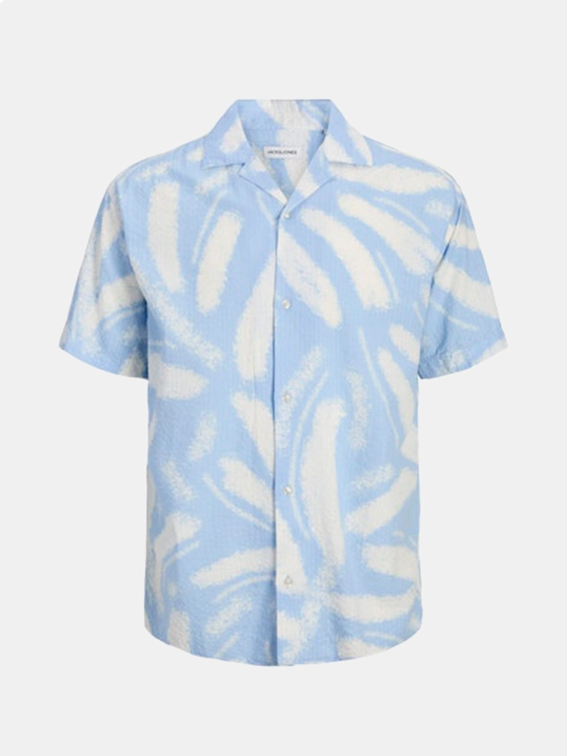 CAMISA HOMBRE JACK & JONES ALGODÓN MANGA CORTA