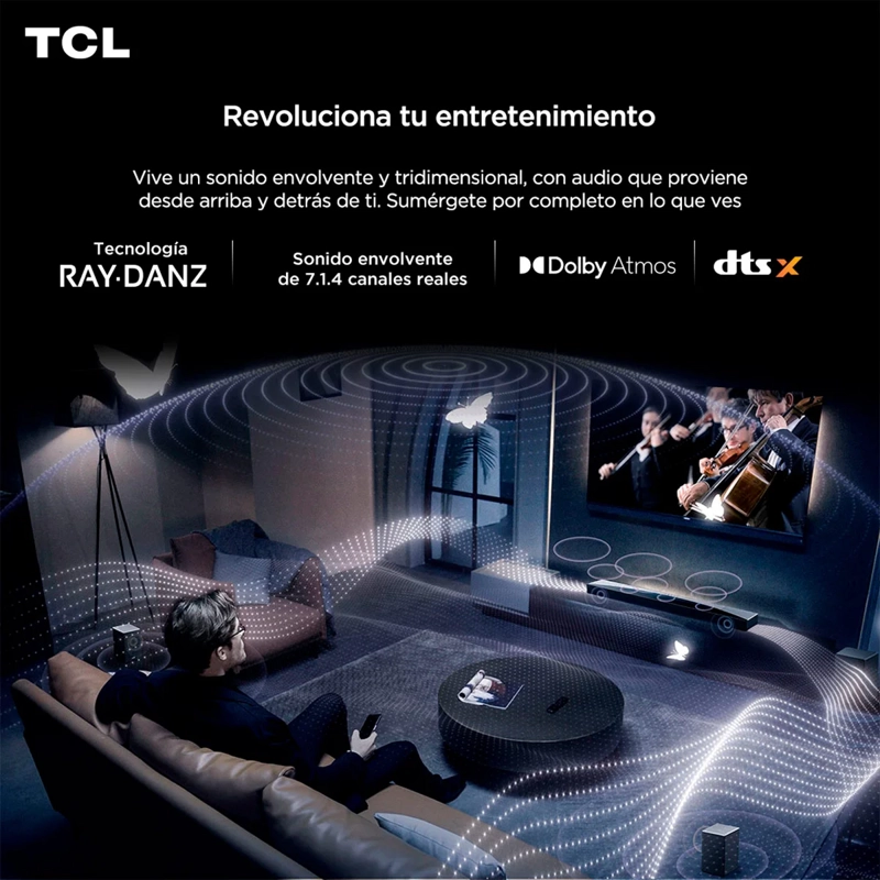 SOUNDBAR BLUETOOTH TCL Q85H PRO 7.1.4 CH - 4
