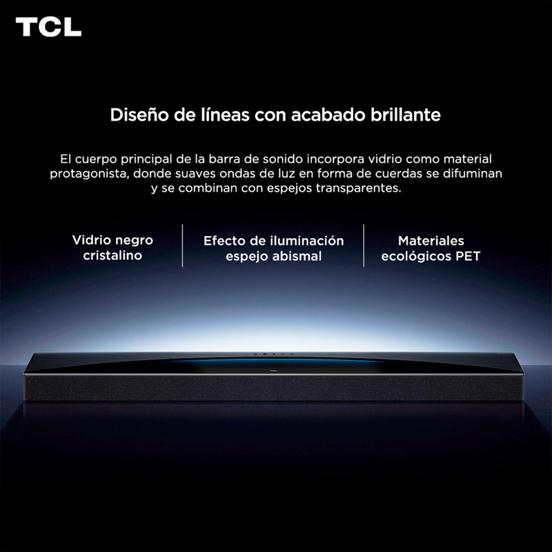 SOUNDBAR BLUETOOTH TCL Q85H PRO 7.1.4 CH - 6
