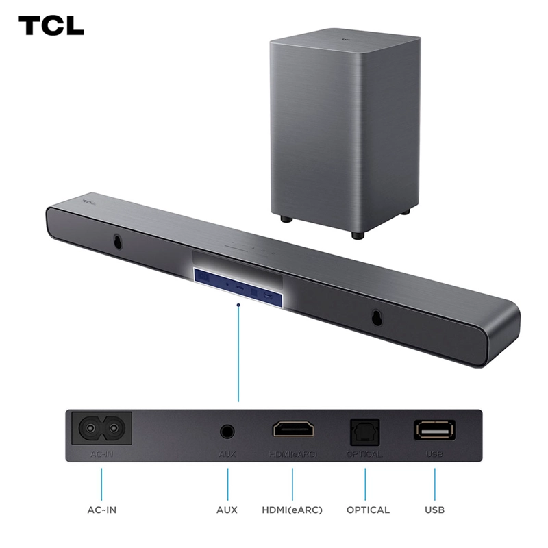 SOUNDBAR BLUETOOTH TCL S55H 2.1 CH PRO - 2