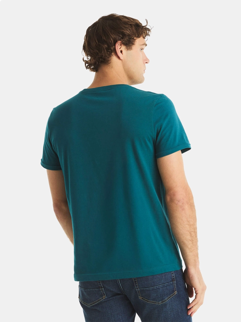 POLERA HOMBRE NAUTICA ALGODÓN MANGA CORTA - 2