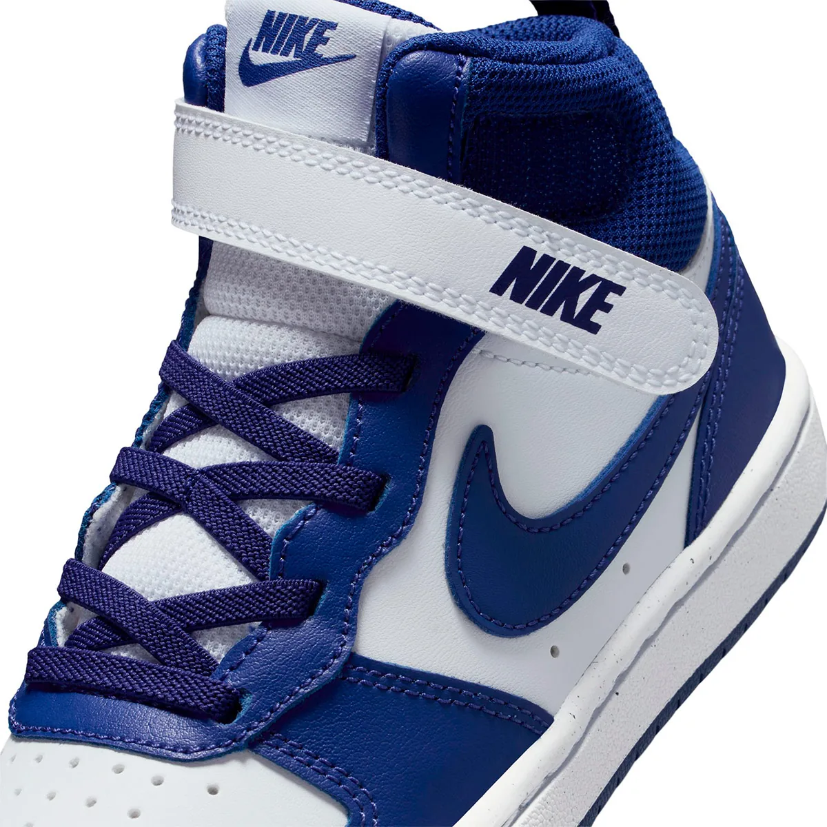 ZAPATILLAS NIÑO NIKE CASUALES MULTICOLOR COURT BOROUGH MID 2 BPV - 7