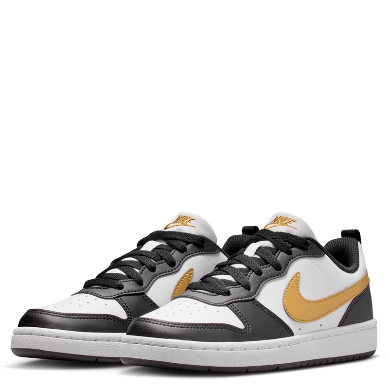 ZAPATILLAS NIÑO NIKE CASUAL NEGRO COURT BOROUGH LOW RECRAFT BG - 2