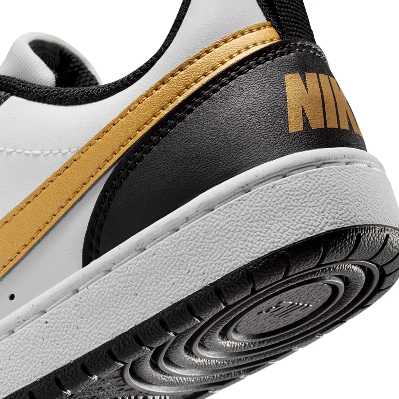 ZAPATILLAS NIÑO NIKE CASUAL NEGRO COURT BOROUGH LOW RECRAFT BG - 9