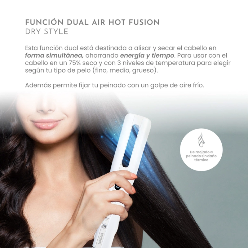 ALISADOR DE PELO SIEGEN DUO AIRFLOW STYLE 3 EN 1 SG-B5000         - 6