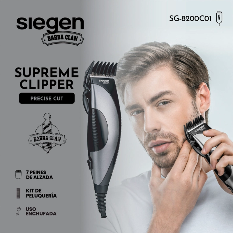 MÁQUINA CORTA PELO SIEGEN CLIPPER SG-8200C01 - 4