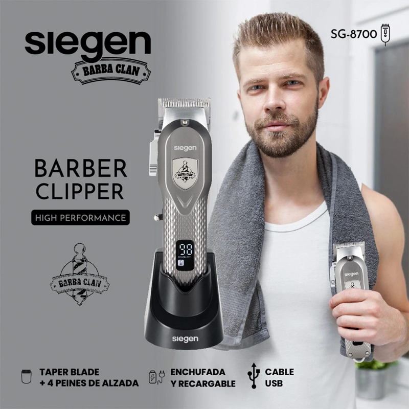 AFEITADORA SIEGEN CLIPPER SG-8700 - 5