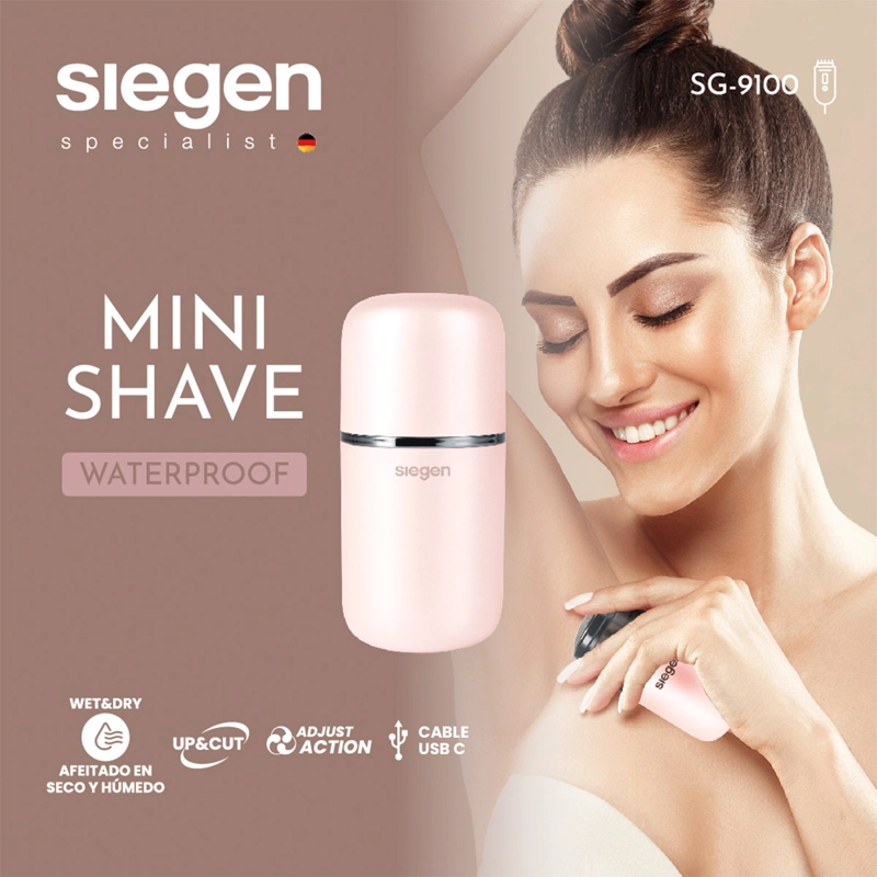 AFEITADORA SIEGEN MINI SG-9100 - 4