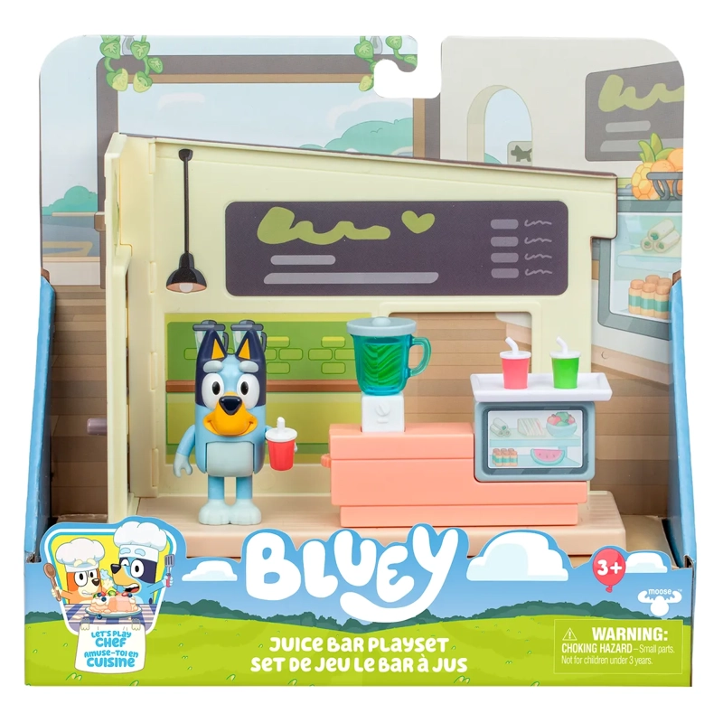 BLUEY S13 LETS PLAY CHEF MINI PLAYSET BARRA DE JUGOS - 2