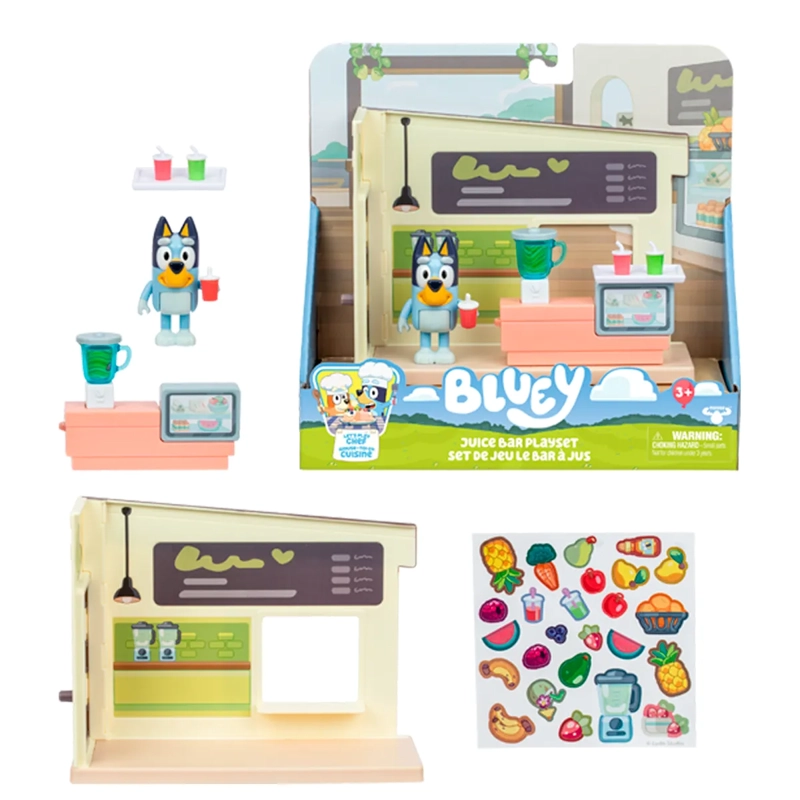 BLUEY S13 LETS PLAY CHEF MINI PLAYSET BARRA DE JUGOS - 3