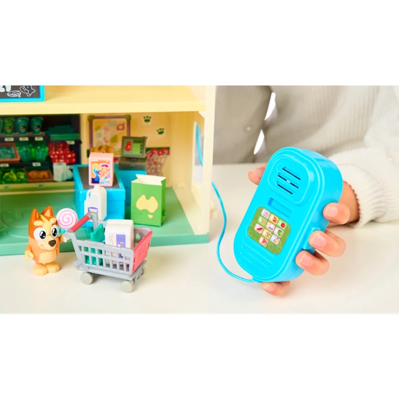 BLUEY S13 LETS PLAY CHEF PLAYSET SUPERMERCADO - 5