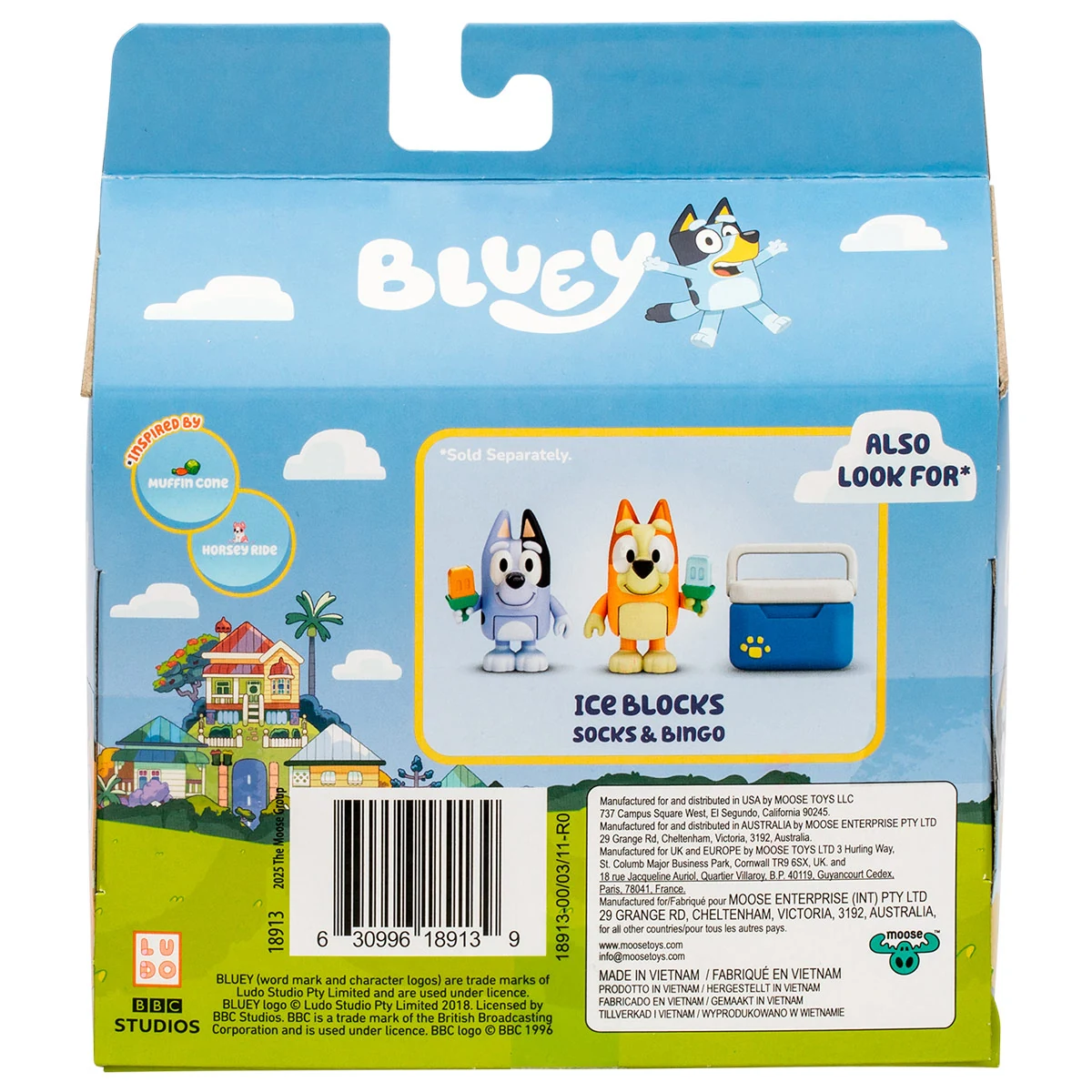 BLUEY S13 FIGURAS DE ACCIÓN 2PK - 7