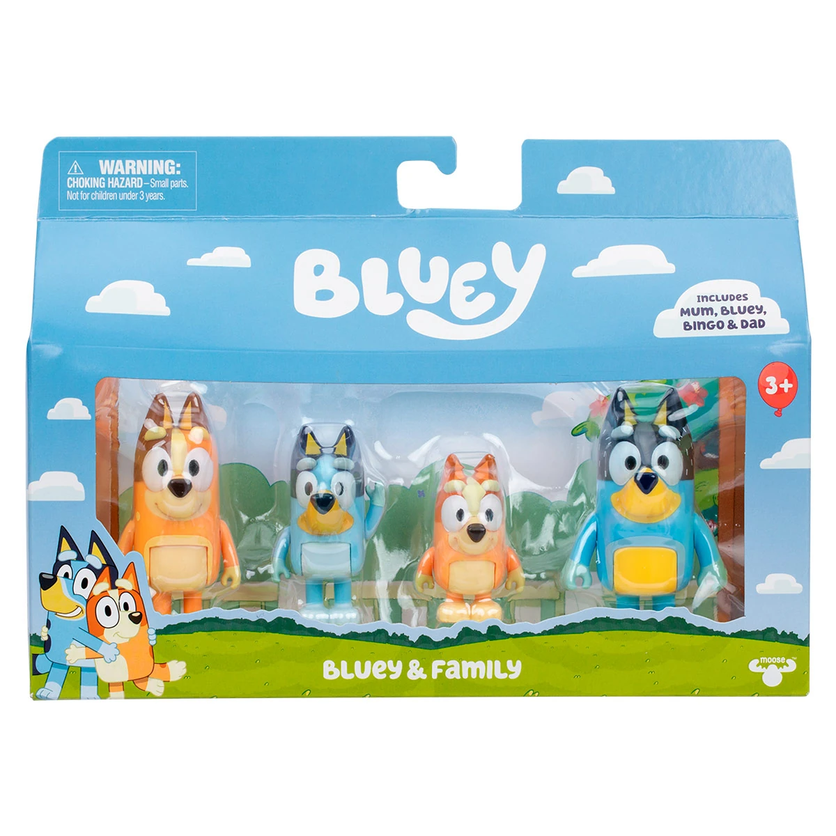 BLUEY S13 FIGURAS DE ACCIÓN 4PK - 1