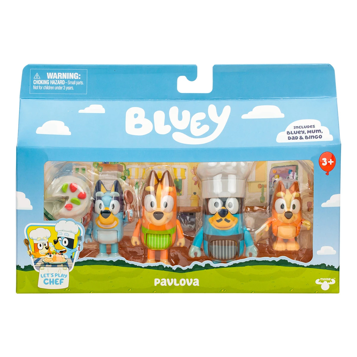 BLUEY S13 FIGURAS DE ACCIÓN 4PK - 4