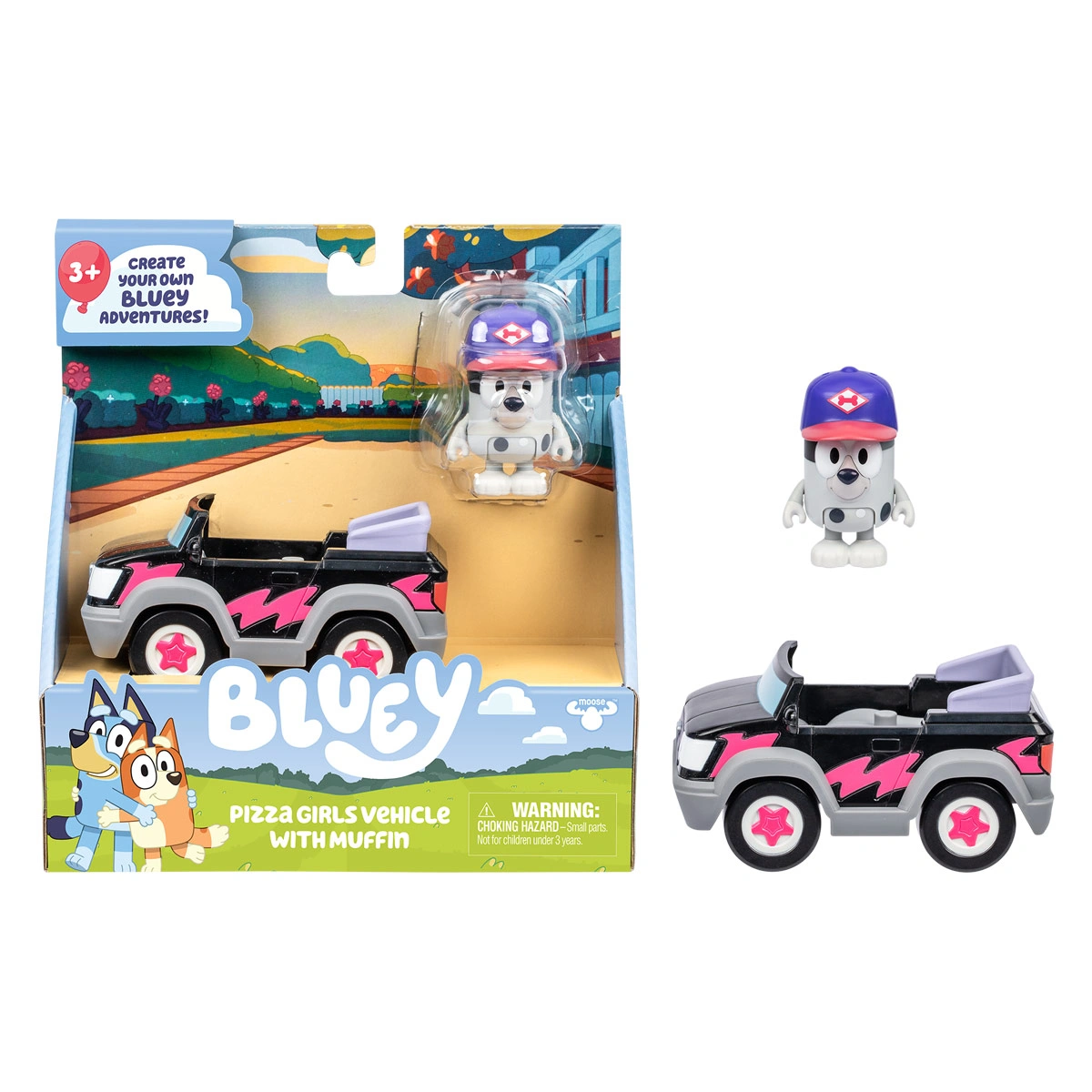 VEHÍCULO DE JUGUETE BLUEY CON FIGURA SERIE 13 - MODELO ALEATORIO - 3