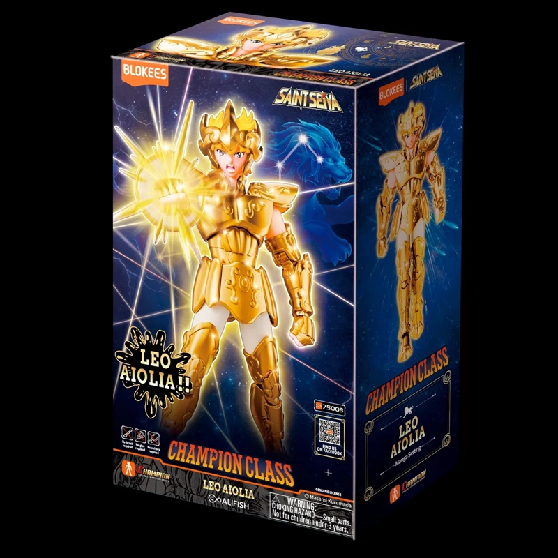 CABALLEROS DEL ZODIACO CHAMPION CLASS LEO AIOLIA - 1