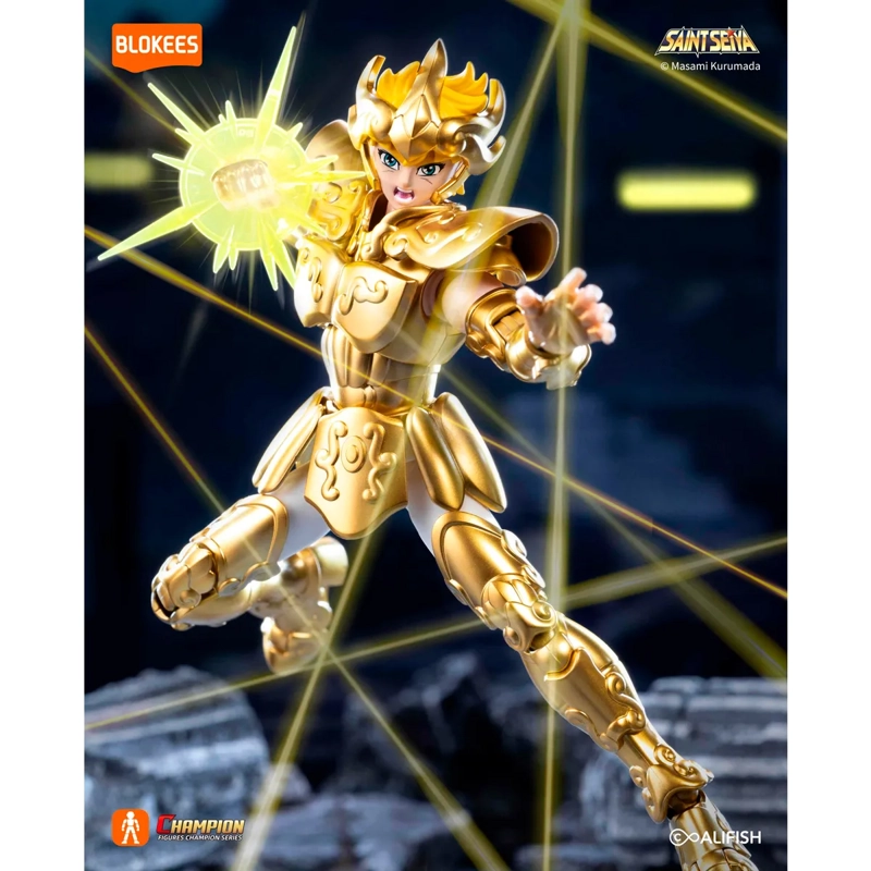 CABALLEROS DEL ZODIACO CHAMPION CLASS LEO AIOLIA - 6
