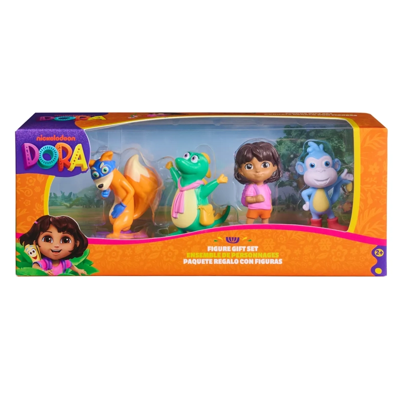 DORA PACK DE 4 MINI FIGURAS - 1
