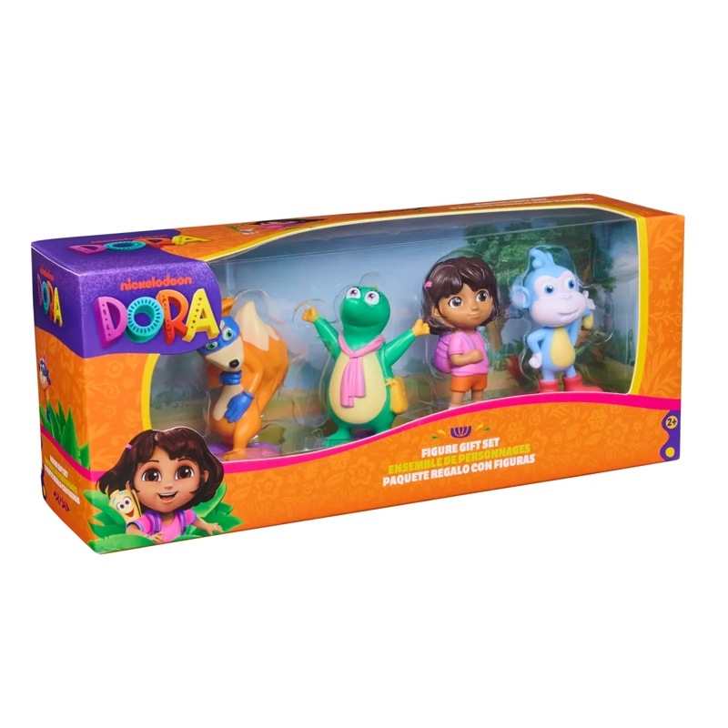 DORA PACK DE 4 MINI FIGURAS - 2