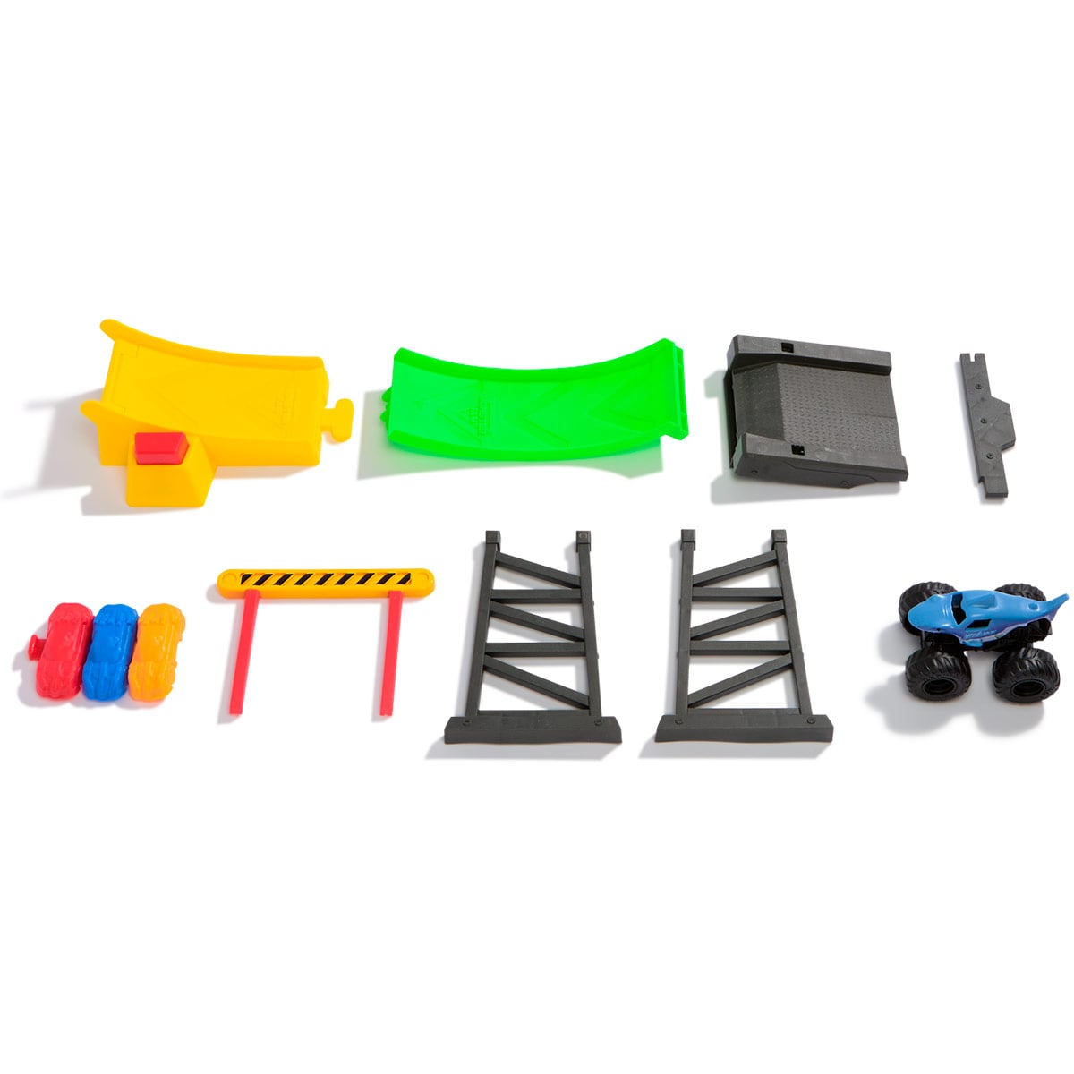VEHÍCULO DE JUGUETE MONSTER JAM 1 72 MINI PLAYSET - MODELO ALEATORIO - 7